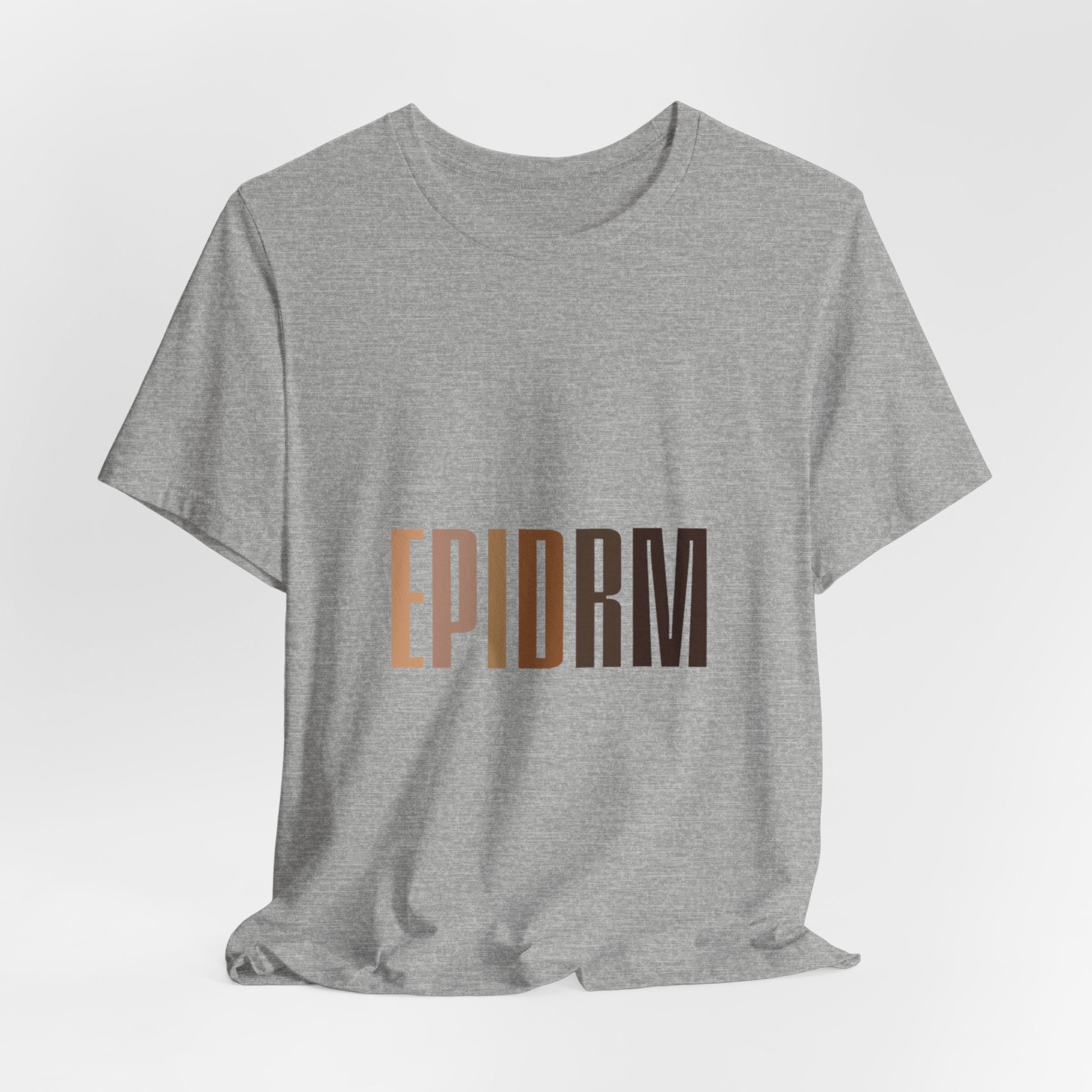 EPIDRM Colorblock Text Tee — Minimalist Streetwear Graphic Shirt