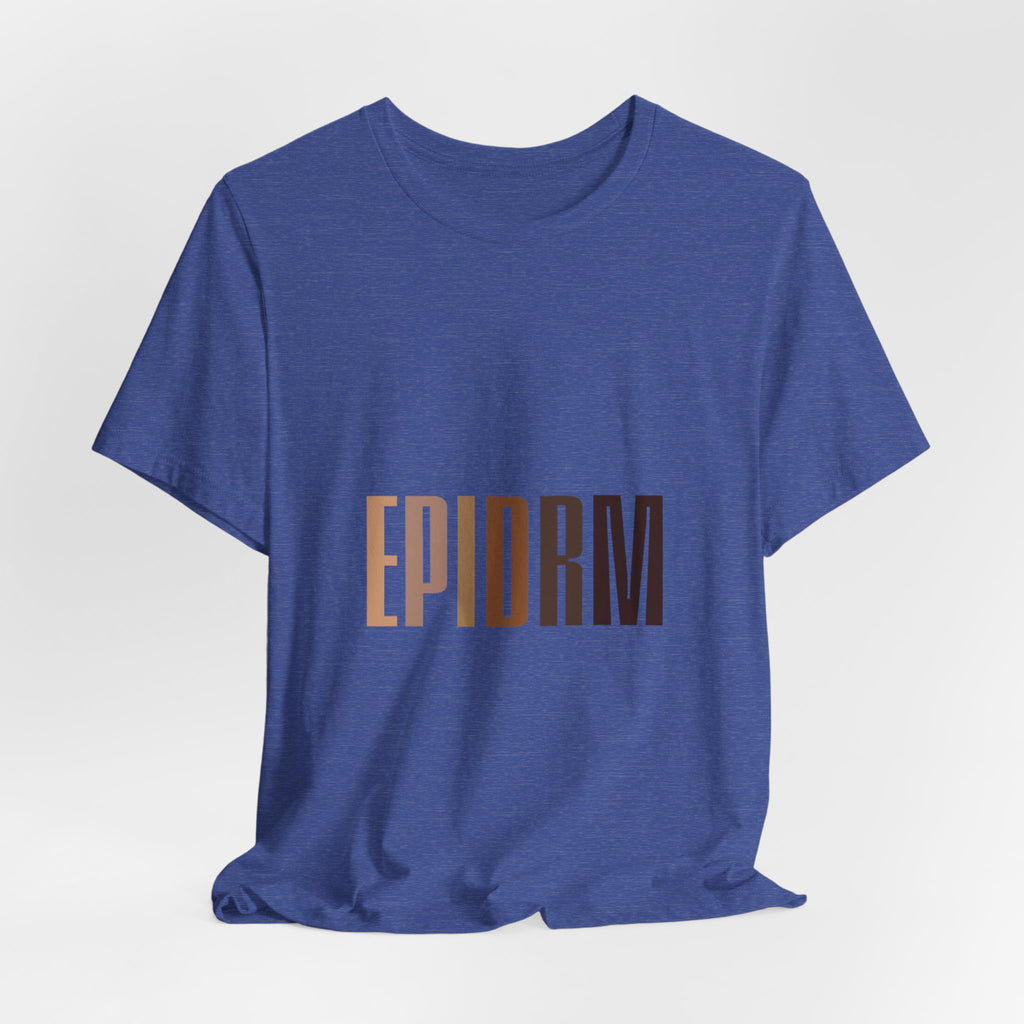 EPIDRM Colorblock Text Tee — Minimalist Streetwear Graphic Shirt