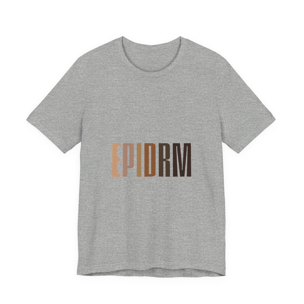 EPIDRM Colorblock Text Tee — Minimalist Streetwear Graphic Shirt