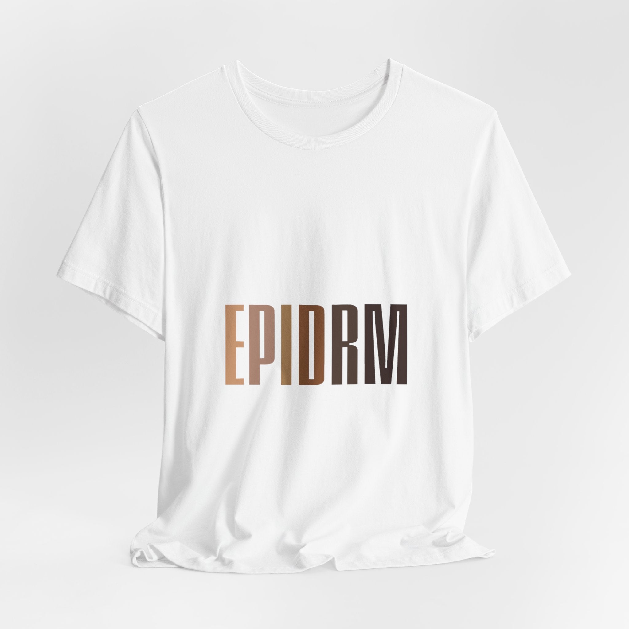 EPIDRM Colorblock Text Tee — Minimalist Streetwear Graphic Shirt
