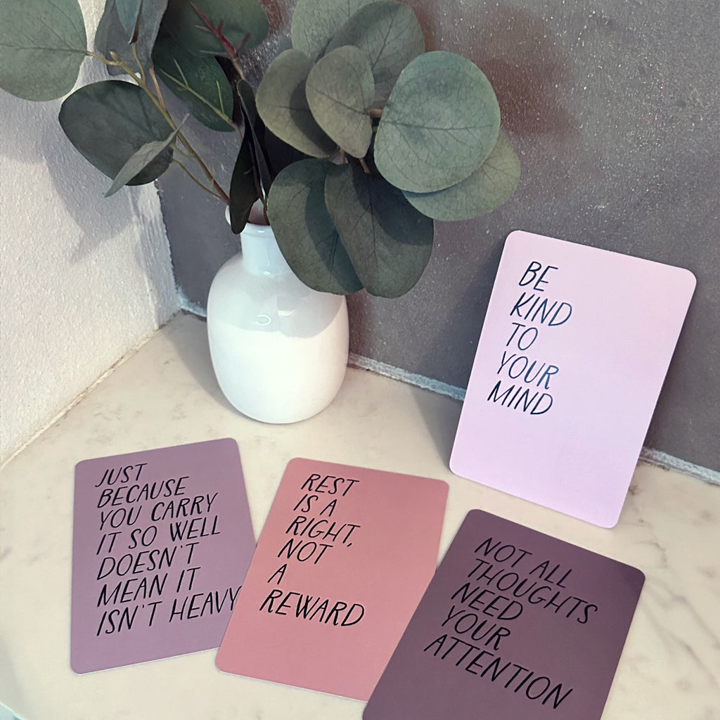 Self-Care Affirmation Cards, Deck of 16