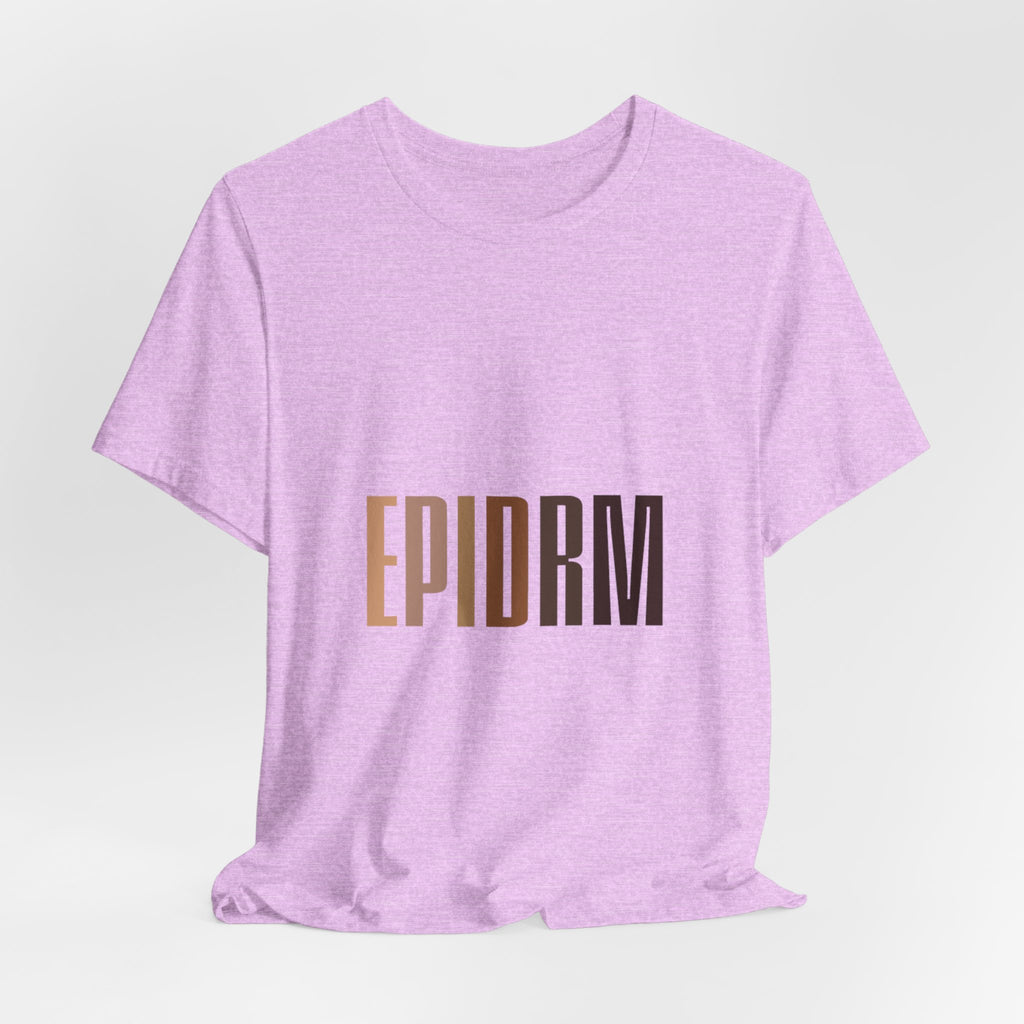 EPIDRM Colorblock Text Tee — Minimalist Streetwear Graphic Shirt