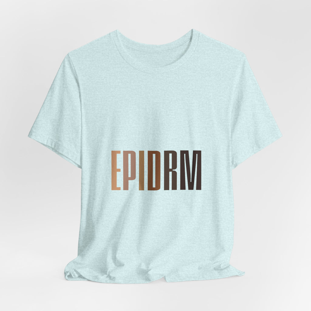 EPIDRM Colorblock Text Tee — Minimalist Streetwear Graphic Shirt