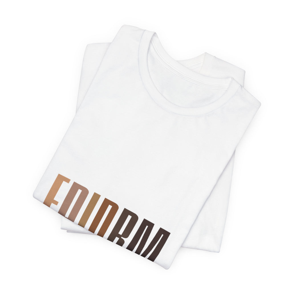 EPIDRM Colorblock Text Tee — Minimalist Streetwear Graphic Shirt